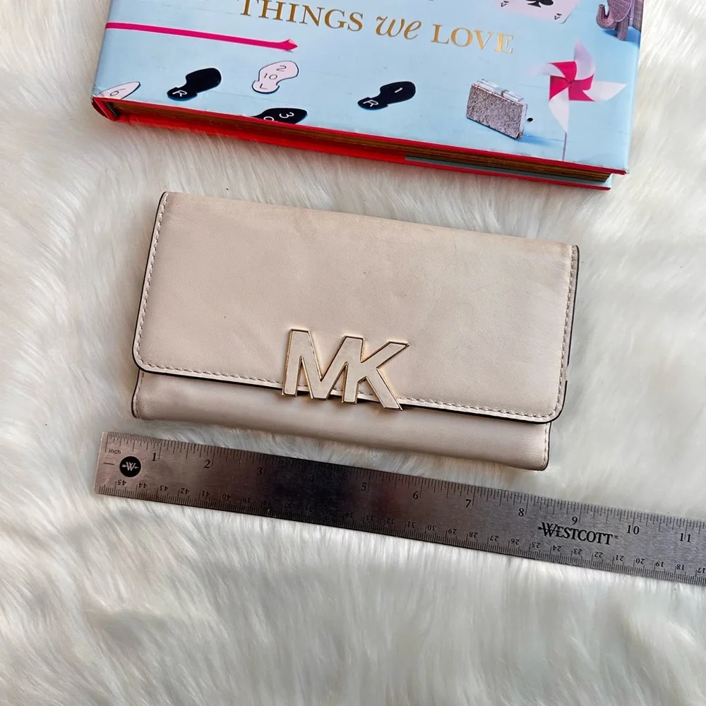 Michael Kors Gold Buckle Wallet